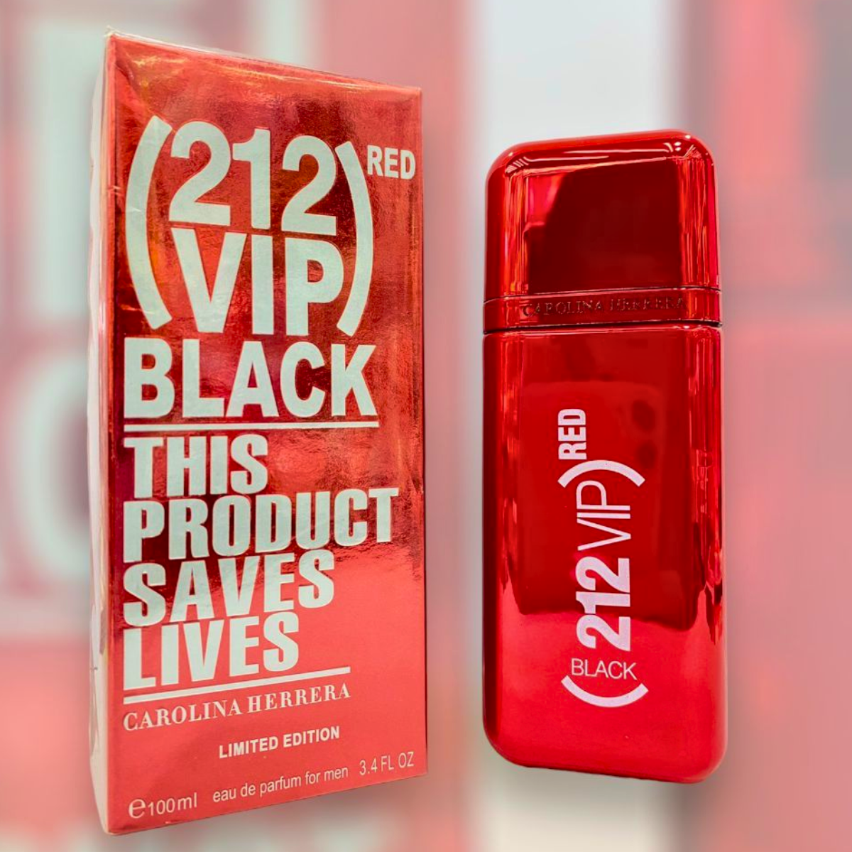 Locion 212 vip black red men carolina herrera original 100ml perfume fregancia hombre Comprar tienda onlineshoppingcenterg Colombia centro de compras en linea